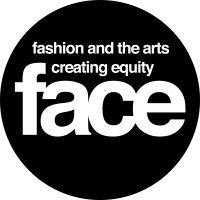 fashion and the arts creating equity (face) logo image