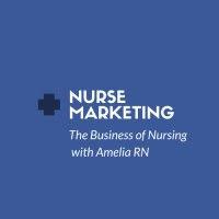 nurse marketing: the business of nursing with amelia rn logo image