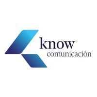 know comunicación logo image