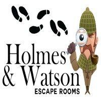 holmes & watson escape rooms logo image