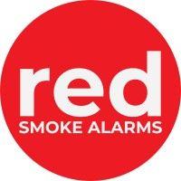 red smoke alarms logo image