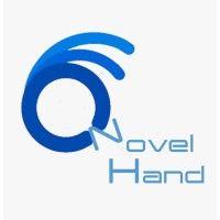 novel hand logo image