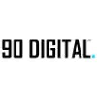 90 digital logo image