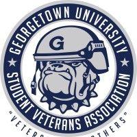 georgetown university student veterans association logo image