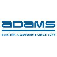 adams electric company logo image