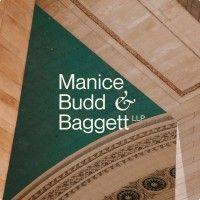 manice budd & baggett llp logo image