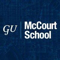 georgetown university mccourt school of public policy logo image