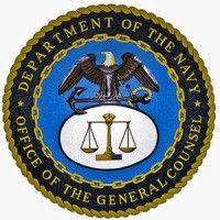 department of the navy, office of the general counsel logo image