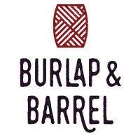 burlap and barrel: single origin spices logo image