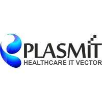 plasmit healthcare it vector logo image