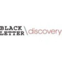 black letter discovery logo image