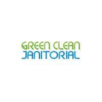 green clean janitorial logo image