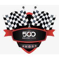 500 below cars logo image