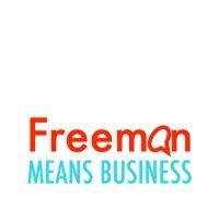 freeman means business (tm) logo image