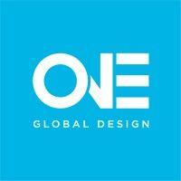 one global design logo image