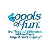 pools of fun logo image