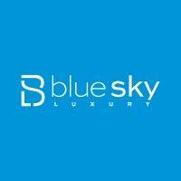 blue sky luxury logo image