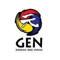 gen korean bbq house logo image