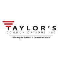 taylor's communications inc. logo image