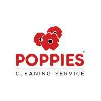 poppies cleaning service franchise logo image