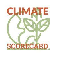 climate scorecard