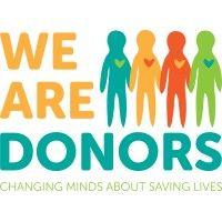 we are donors logo image