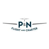 p&n flight and charter logo image