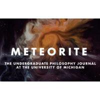 meteorite undergraduate philosophy journal logo image