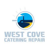 west cove catering repair logo image