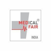 medical fair india logo image