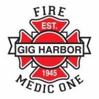 gig harbor fire & medic one logo image