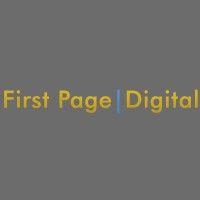 first page digital logo image