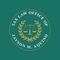 tax law office of jayson m aquino logo image