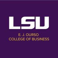 lsu e.  j. ourso college of business logo image