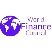 world finance council logo image