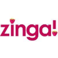 zinga! frozen yogurt logo image