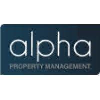 alpha property management logo image