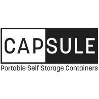 capsule portable storage containers logo image