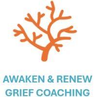 awaken & renew grief coaching logo image