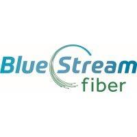 blue stream fiber logo image