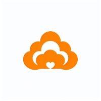 orange cloud angels logo image