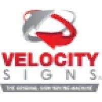 velocity signs logo image