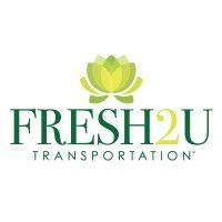 fresh2u transportation logo image