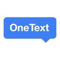 onetext logo image