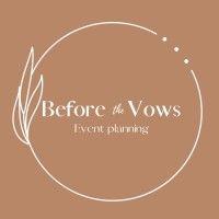 before the vows | wedding & event planning services logo image