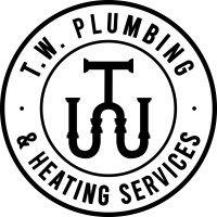 tw plumbing & heating services logo image