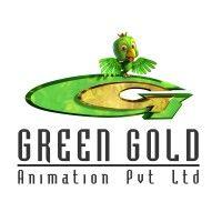 green gold animation pvt ltd logo image