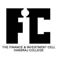 the finance & investment cell, hansraj college logo image