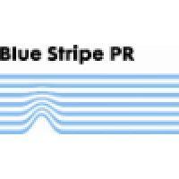 blue stripe pr logo image