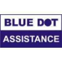 blue dot assistance logo image